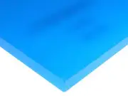 Translucent Azure Blue Acrylic Plexiglass sheet 1/8" x 12" x 24" #2051
