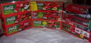 Coca Cola 1998 2006 Coke Truck CARRIER SEMI COMPLETE SET Of 9 Santa Holiday NIB