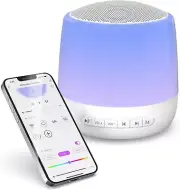 Baby Sound Machine with Night Light, White Noise Machine for Kids and Adults, 34