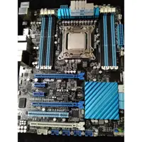 在飛比找蝦皮購物優惠-asus p9x79 （故障品含cpu)