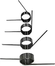 V-Spring,Torsion Spring,10pcs V-Type Spring Wire Diameter 1.4mm Torsion Spring Outer Diameter 7-20mm Angle 180/120/90/60 Degree (Color : 1.4x7mm 6 Laps (180 Degrees))
