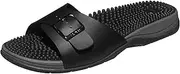 [Revs] Tay - Men’s Reflexology Massage & Acupressre Massage Sandals, Single Strap, Adjustable. Arch Support, Massage Benefits, Cushion Comfort.