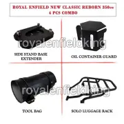 Fit For Royal Enfield "CLASSIC REBORN 350" 4 PCS Accessories Combo Pack - 8 (for: Royal Enfield)