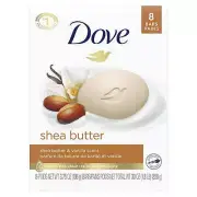 Dove Beauty Bar Women's Bath Soap Moisturizing Gentle 3.75 oz 8 Bars
