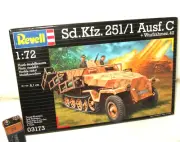 Revell 03173 Sd.Kfz. 251/1 Ausf C & Wurfrahmen 40 Model Kit in 1:72 Scale