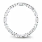 1CT Channel Set Diamond Bezel 18KW For 26MM Rolex Date, Datejust, Pres Superior