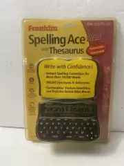 Franklin SA-206Plus Spelling ACE Plus with Thesaurus/Calculator And Databank New