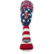Ping Liberty Collection Knit Driver Headcover (Red/White/Blue, Limited Edition)