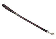 Show Tech Grooming Noose Pawprint Black 55cm x 1.5cm Dog Pet Grooming