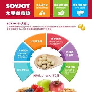 SOYJOY 大豆營養棒 杏仁巧克力 蛋白棒 能量棒 Soy Nutrition Bar 單入 巴弟蛋白