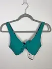 Carrie Underwood CALIA Women's Tie Front Bikini Top Small Exotic Emerald XS