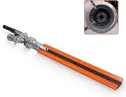 Hedge Trimmer Head, Double Blade Backpack Hedge Trimmer Head, 65 Manganese Steel Aluminum Alloy Hedge for Brush Cutters Garden Trimmers