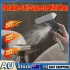 Mini Mop Self-Squeeze Wet Hand Free Portable Home Window Cleaner Tools D2