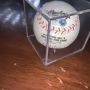 2011 Official MLB All-Star Game Baseball with Display Acrylic Cube