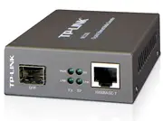 TP-Link MC220L Gigabit Single Multi-Mode SFP Media Converter - IEEE 802.3ab/802.3z, 0.55km Multi-mode, 10km Single-Mode MC220L