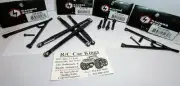 NEW Racers Edge ALUMINUM Axial SCX10 FULL Front and Rear axle link/body post Set