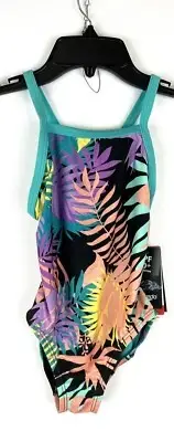 Speedo Girl’s Multicolor One Piece Swimsuit Size 7
