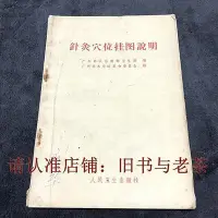 在飛比找Yahoo!奇摩拍賣優惠-針灸穴位掛圖說明原版舊書十四經穴表解經外奇穴新穴耳針學手針穴