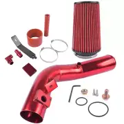 For Ford F350 F450 Power Stroke Diesel 6.0L 03-07 (Red) Cold Air Intake Kit (for: Ford)