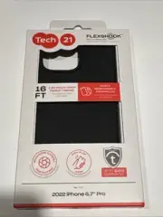 Tech21 EvoTactile Series Case for Apple iPhone 14 Pro Max - Black