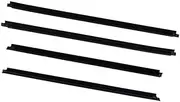 QASULER Car Door Edge Protector, for Toyota, fortuner 2004-2015 4Pcs Window Outer Weatherstrip Side Door Moulding Trim Seal Car Roof Weatherstrip Seal