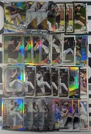 LOT (29) Mackenzie Gore Rookie Lot, Refractors Inserts & More - Padres Nationals