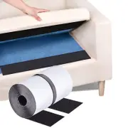 4 Inch x 18Ft Adhesive Hook and Loop Tape Carpet Anti-Slip Rug Gripper for Couch