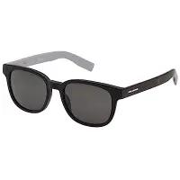 在飛比找Yahoo奇摩購物中心優惠-BOSS 太陽眼鏡 (黑框+琥珀腳)BO0193S