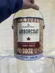 Benjamin Moore Arborcoat Exterior Semi Solid Stain (Vintage Wine)