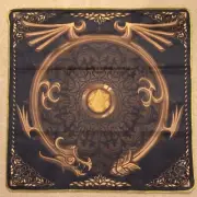 Yugioh Amanda Lapalme Manamoon Cloth Signer Dragon Crest 2 Player Playmat