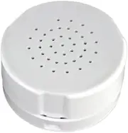 60 Seconds White Round Plush Toy Push Button Sound Recorder - Module Core for Dolls & Accessories, Ideal for Customizing and Adding Personal Voice Messages