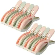 10 Pack Beach Towel Clips for Beach Chairs Jumbo Size Towel Clamps Lounge Poo...