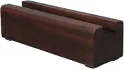 HOMSFOU 10 Floor Mirror Base Mirror Base Stand Floor Mirror Stand Base Floor Stand Mirror Dresser Anti-skid Mirror Holder Pedestal Poster Stand Mirror Floor Stand Decor Wall Brown Wooden