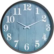 Large Outdoor Indoor Clock Waterproof,18 Inch Waterproof Oversized Wall Clocks,Silent Movement Battery Operated for Garden Patio Pool Room Office Decorative Gifts