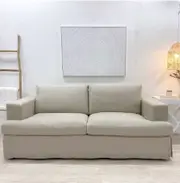 Club Santorini Newport Linen Sofa Bed