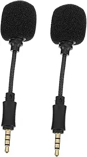 Kisangel Mini Microphone Live Singing Professional Noise Reduction Portable Mic Singing Supplies Replacement