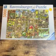 Ravensburger Puzzle 5000 17430 Jigsaw COLIN THOMPSON BIZARRE TOWN Sealed READ