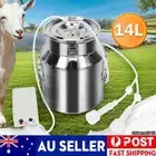 AU 14L Automatic Milking Machine Dual Head Vacuum Pump Goat Sheep Milking Device