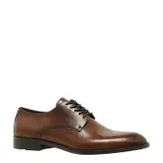 DAVIDE BROWN LEATHER SHOES