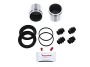 for MINI PACEMAN R61 FRONT Brake Caliper Seal Rebuild Repair Kit +Pistons