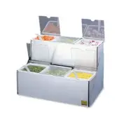 San Jamar Carlisle B6706INL EZChill™ Stepped Condiment Tray