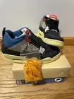 New DS Nike Air Jordan 4 Retro X Union LA Off Noir Men Size 7.5 DC9533-001 Black