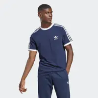 在飛比找PChome24h購物優惠-【ADIDAS】3-STRIPES TEE 短袖上衣 男 藍