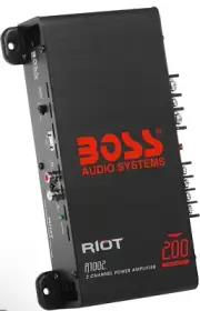 Boss Audio Systems R1002 2-Channel Car Amp
