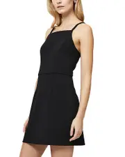 French Connection Whisper Straight Neck Mini Dress