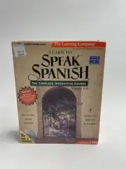 The Learning Company Learn to Speak Spanish 6.0 Complete Set!