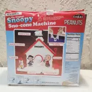 Snoopy Snow Cone Machine