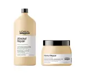 Loreal Professional Absolute Repair Gold Shampoo 1500ml + Masque 500ml