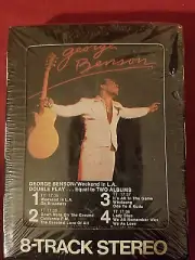 GEORGE BENSON WEEKEND IN LA DOUBLE PLAY NEW SEALED 8 TRACK TAPE