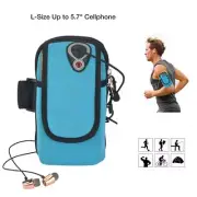 Sports Running Armband Phone Holder ieGeek Sweatproof Armband - Blue